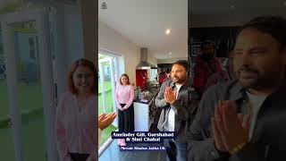 Amrinder Gill, Simi Chahal & Gurshabad Nirvair Khalsa Jatha Uk