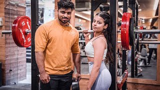 My First Leg Day With Vidhi