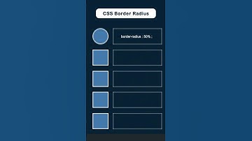 Css border radius #shorts #viralvideo #trending
