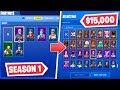 How I went from $0 to $15,000 worth of Fortnite skins!