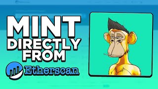 How to mint NFTs directly from Etherscan contract (Step by Step)