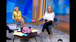 Amy Robach Smoking Hot Legs/Leg Lift & More Classic! Allegedly the Day TJ Holmes Lost All Control!