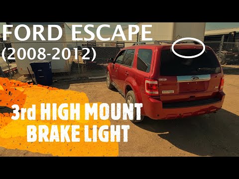 Ford Escape - HIGH MOUNT BRAKE LIGHT BULB REPLACEMENT (2008-2012)