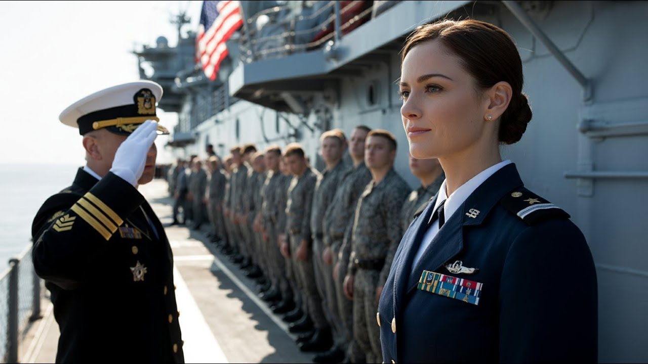 They Thought I Was Just the SEAL’s Aide— Until the Admiral Saluted Me First and Left Them Speechless