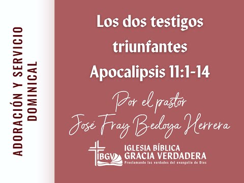 Serie: Libro de Apocalipsis - Los dos testigos triunfantes - IBGV