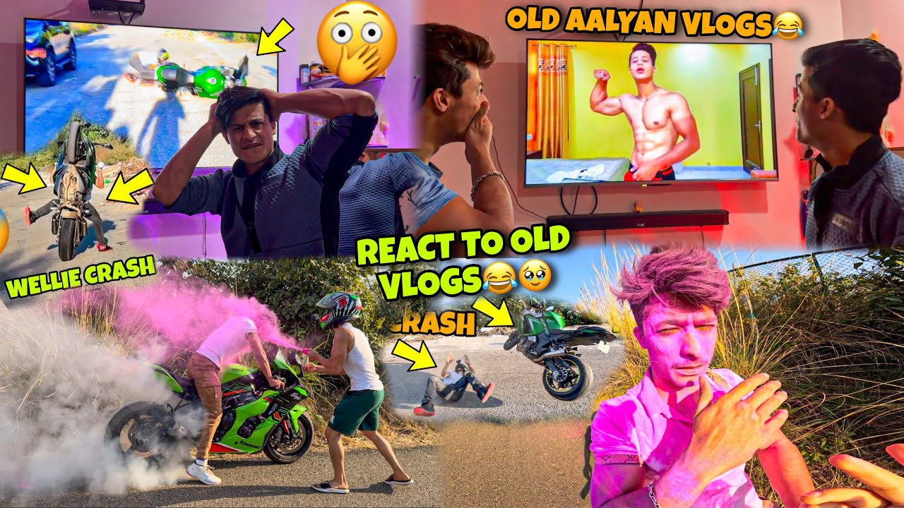 Hulk Crash🥹 | Reacting to my Old vlogs😂 | Exposed Old Aalyan vlogs😭 | My income Reveal Finally