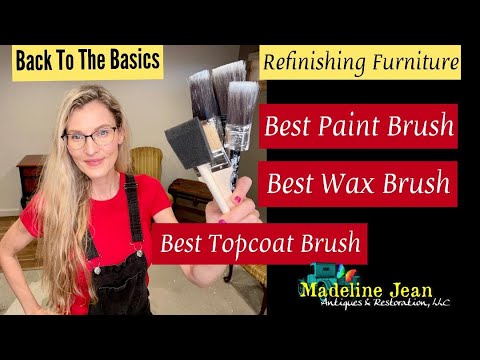 Furniture Paint Brush Guide — What Brush for Which Paint & Why it