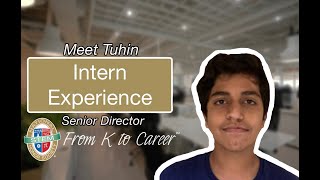 Intern Experience - Meet Tuhin, Senior Director  | NSTEM