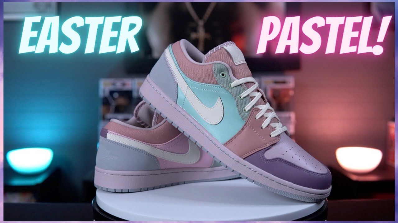 Air Jordan 1 Low SE Easter Pastel YouTube