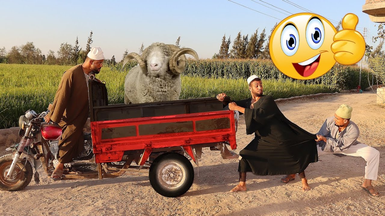 خابور فزاع فى الحاج بسيونى - أول مرة ينضحك عليا كدا - شاهد رد فعلهم