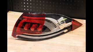 2020-2023 Mercedes-Benz GLE Tail Light Disassembly