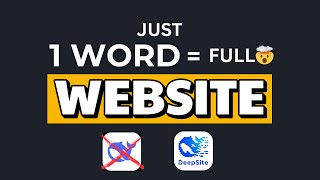 DeepSite by DeepSeek: Build a Full Website with ONE Prompt (Live Demo)