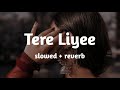 Tere Liye Slowed Reverb Tere Liye Lofi Mix LOFI 4you