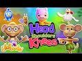 Head shoulders knees and toes  kids songs  nursery rhyme for kids  elefaanty