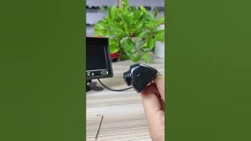 KCU021-B Universal car camera adjustable view angle AHD CVBS video siganl #carcamera #cameratest