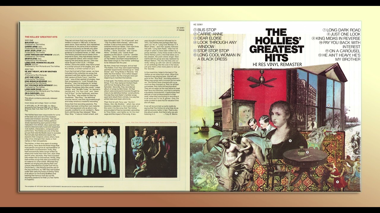 The Hollies - On A Carousel - HiRes Vinyl Remaster - YouTube