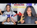 AFRICAN THREADING || How to SAFELY stretch hair without HEAT!