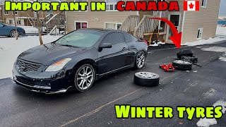 Putting WINTER TYRES on, is it really worth in CANADIAN weather? 🇨🇦