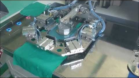 RM-310S,RAMBO Automatic Pocket Setter Machines test before shipping