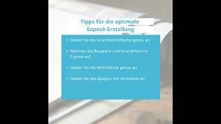 Tipps Um Ein Optimales Immobilien-Exposé Zu Erstellen