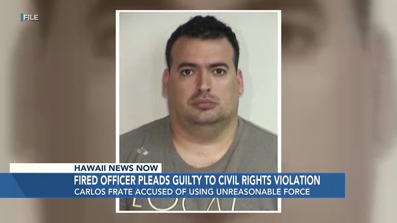 Former Maui police officer pleads guilty to federal civil rights ...