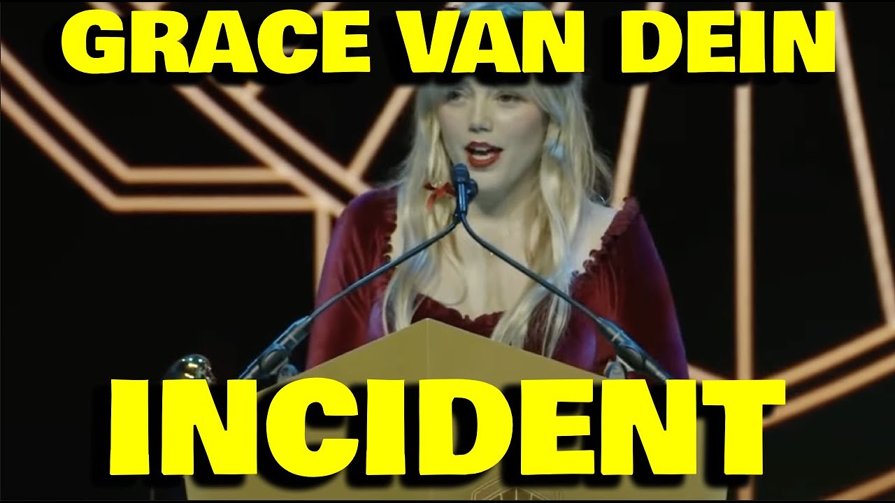 GRACE VAN DEIN DISASTER AT THE STREAM AWARDS
