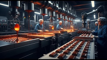 Inside the Chocolate Factory: From Cocoa Bean to Luxury Bar (Full Process)