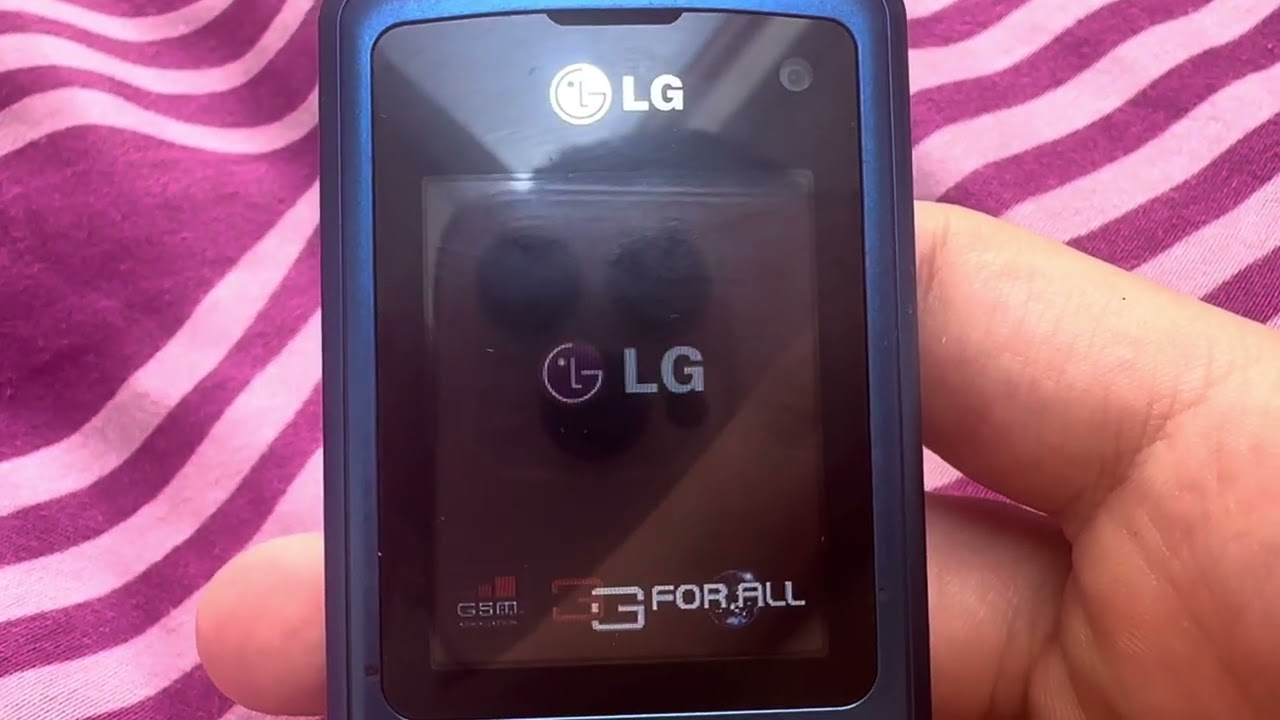 LG KU385 Battery empty