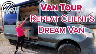 VAN TOUR | Pro Builder Creates Dream Van for Repeat Client.