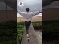 Brave Girl's Epic Mountain Jump! 🏔️ Amazing Spring Bed Landing #viral