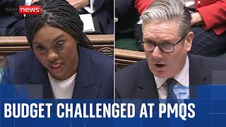 Badenoch hits out at the chancellor over alleged lies in budget