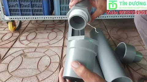 Hướng dẫn làm lọc nước cho béc tưới cây. TÍN DƯƠNG 0932934961