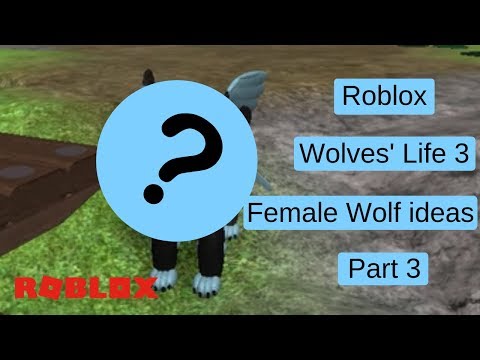 Roblox Wolves Life 3 Characters Turning My Art Into A Wolf Furry
