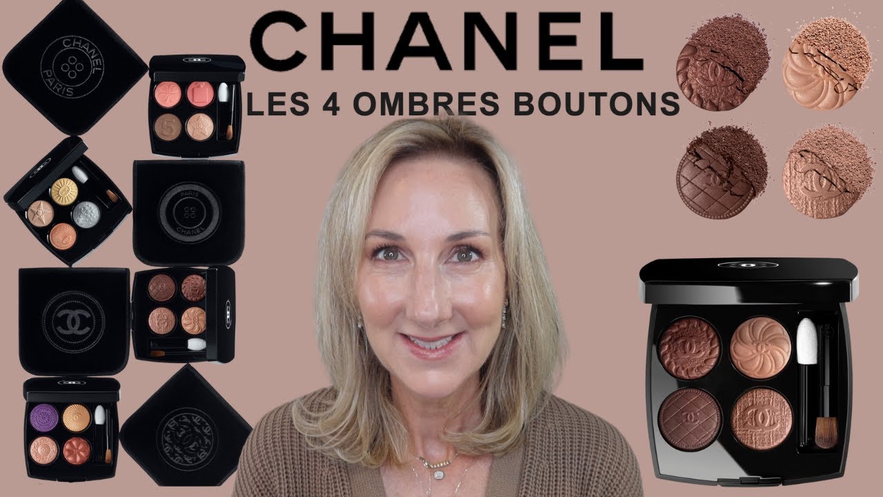 CHANEL LIMITED EDITION PALETTES |  LES 4 OMBRES BOUTONS COUTURE
