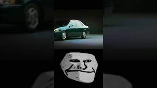 Toyota corolla car commercial troll face meme 🗿 | #shorts