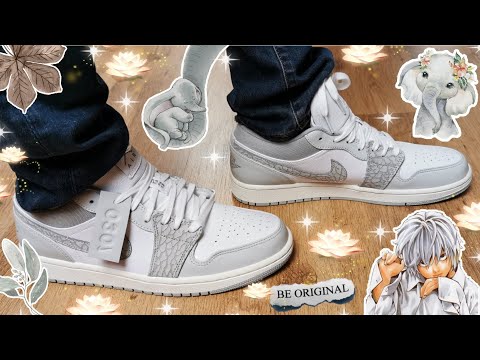 Air Jordan 1 Low Berlin Grey “Elephant” Review \u0026 On Feet - YouTube