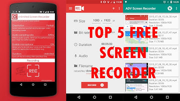 Top 5 Best Screen Recorders for Android for Free(with Results)!