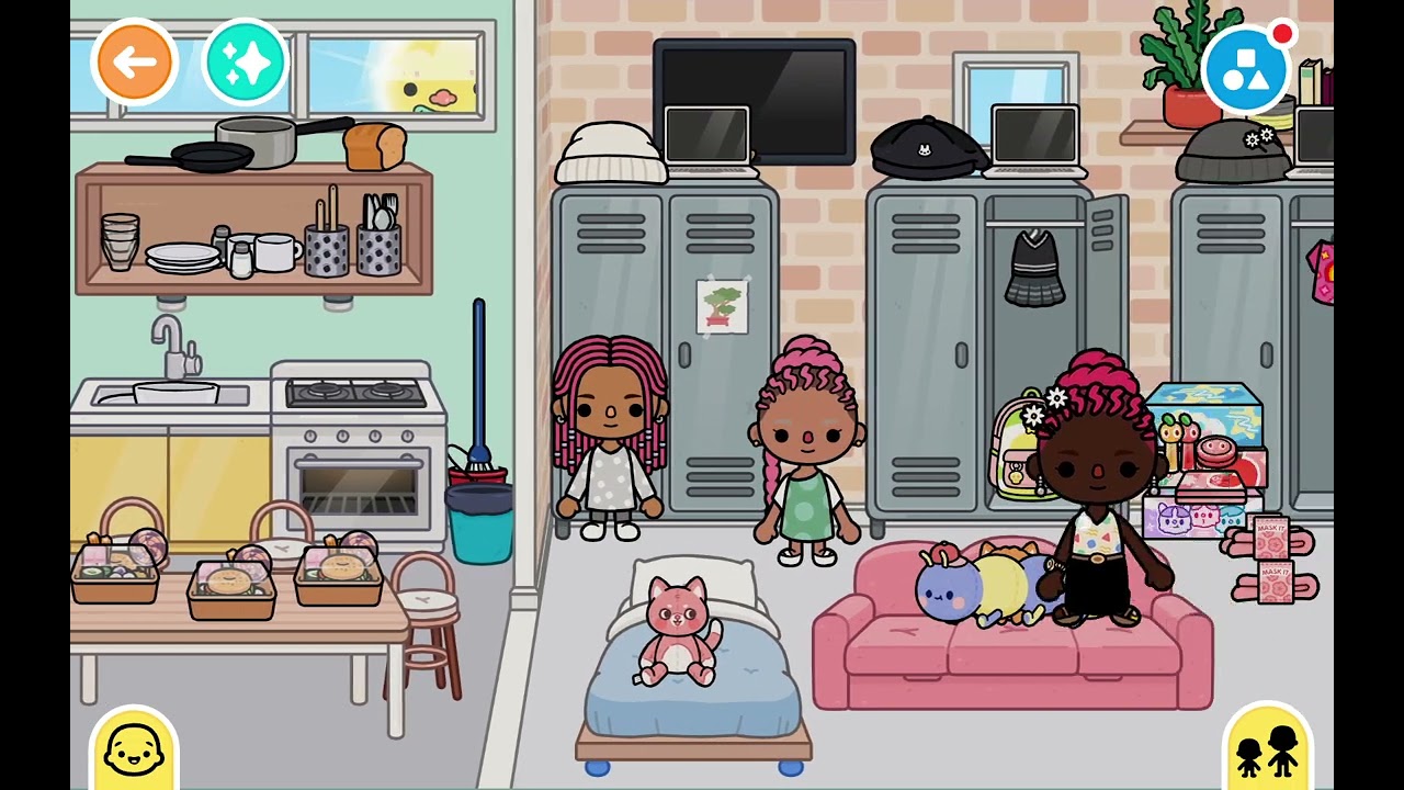 POV: după pijama party urmează școală 😅🎒