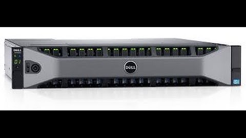 DELL Compellent SCv2000 Series Initial Configuration in 10 min