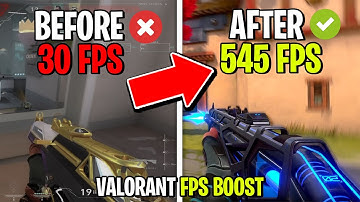 HOW TO BOOST FPS in VALORANT 2023! - Valorant Optimization Guide!