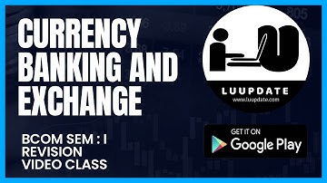 Currency banking and exchange ||semester 1|| Complete revision#lucknow #LUCKNOWUNIVERSITY