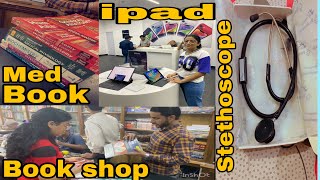 SHOPPING for 1st YEAR MBBS | iPAD | BOOKS |