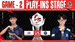 [Game - 2] Yangon Galacticos Vs Mythic SEAL | MLBB Super League Season 3