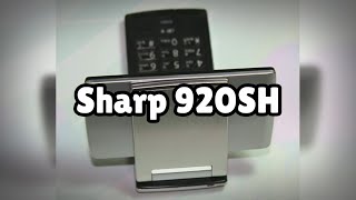 Photos of the Sharp 920SH | Not A Review!