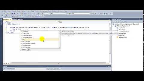How to Create  a Crystal Report In VB.NET  2010