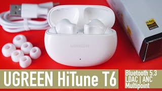 Беспроводные наушники Ugreen HiTune T6: качество звука встречает функциональность!