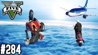 UNGLAUBLICHER BIKE GLIDE - MOTORRAD PARKOUR ! (+DOWNLOAD) | GTA V - CUSTOM MAP RENNEN