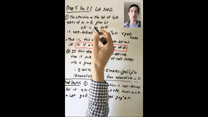 Quotient Groups and Normal Subgroups (Algebra 1: Lecture 4 Video 4)