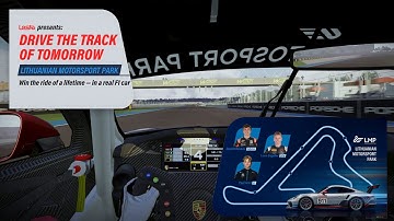 Lithuanian Motorsport Park hotlap with Porsche GT3 Cup 992 - 1:21.107