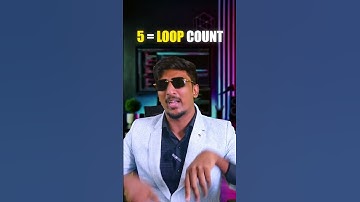 For Loop Explained in 30 Seconds Using Manaadu Logic 😎🔥